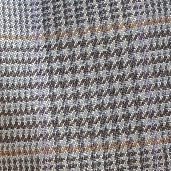 ARNOLD BRANT SZ 40R Plaid Men's Sport Jacket Beige - Picture 8 of 14